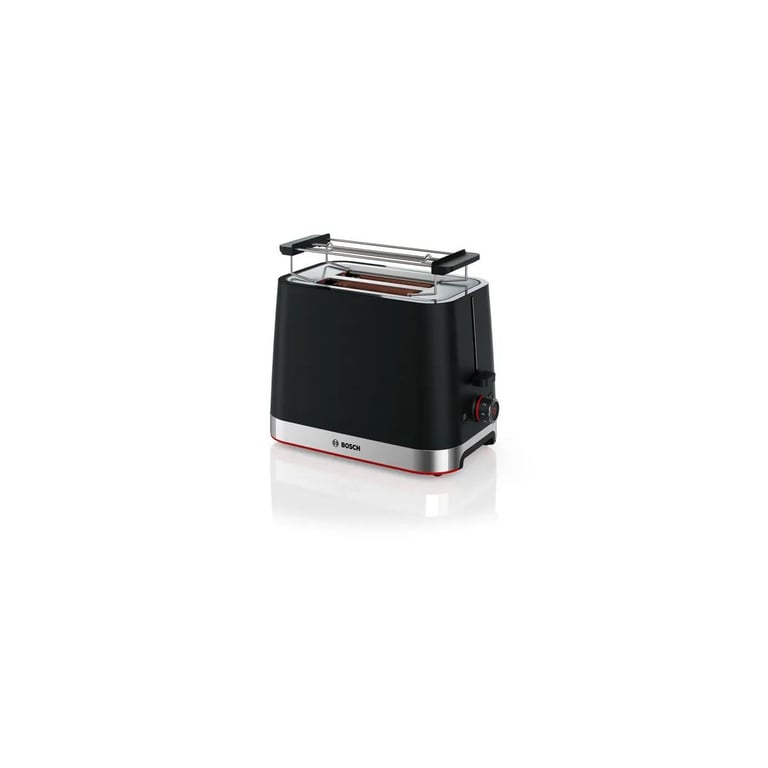 Grille-Pain Bosch TAT4M223 – 950 W, 2 Tranches, Acier Inoxydable - vue 2