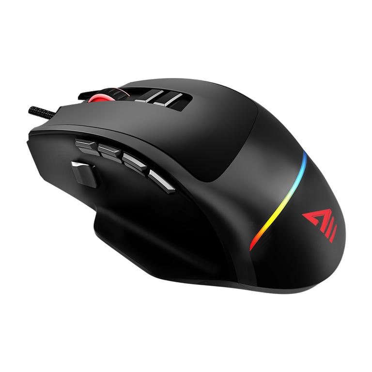 Souris Filaire Savio Valiant – RGB, 12400 DPI, 12 Boutons - vue 3