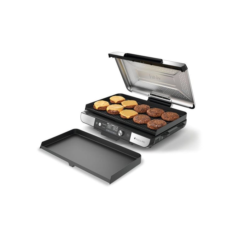 Grill Électrique Ninja Sizzle Pro GX101EU – 1790W, Thermostat Réglable, 8 Personnes - vue 3