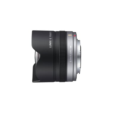 Objectif hybride Panasonic Lumix G 8mm f 3.5 Fisheye noir