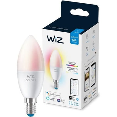 Bombilla WiZ Connected Color llama E14 40W