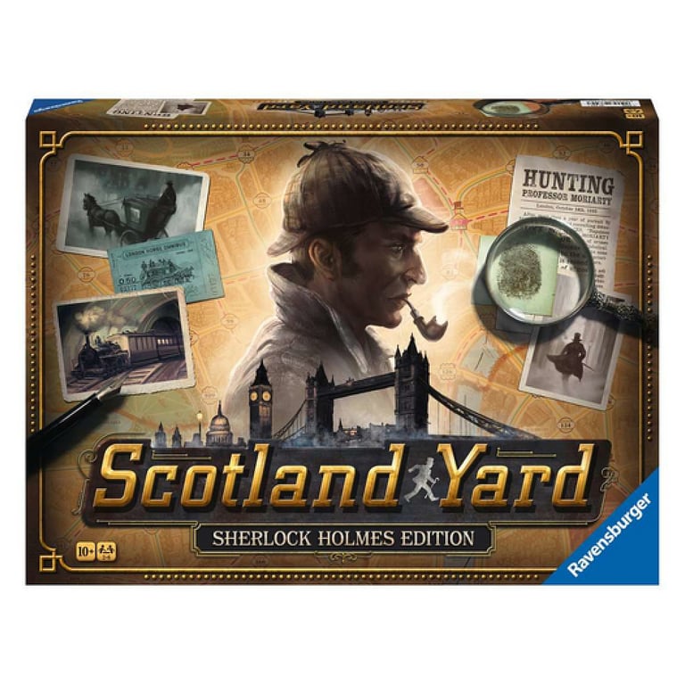 Jeu d'enquête Scotland Yard avec Sherlock Holmes : Poursuite de Moriarty - Neuf