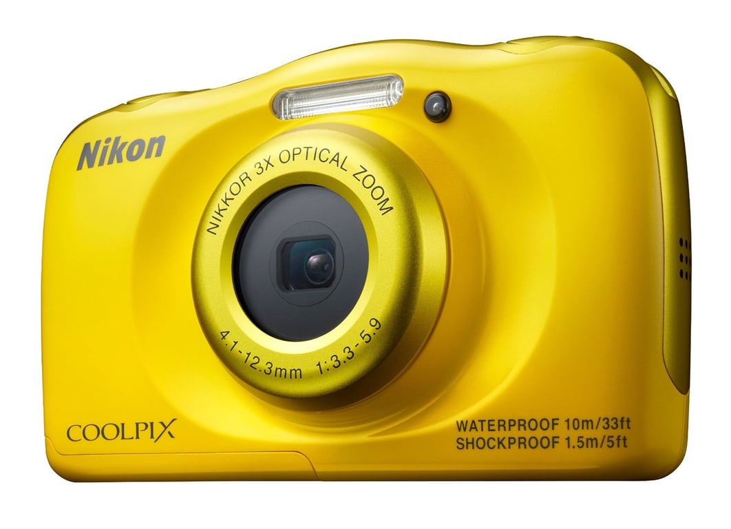 Nikon COOLPIX S33 1/3.1  Appareil-photo compact 13,2 MP CMOS 4160 x 3120 pixels Jaune - Bon état - Bon état Nikon sur Pixmania