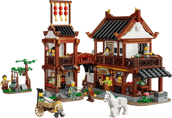 LEGO La locanda tradizionale al chiaro di luna 80121, 1530 pezzi