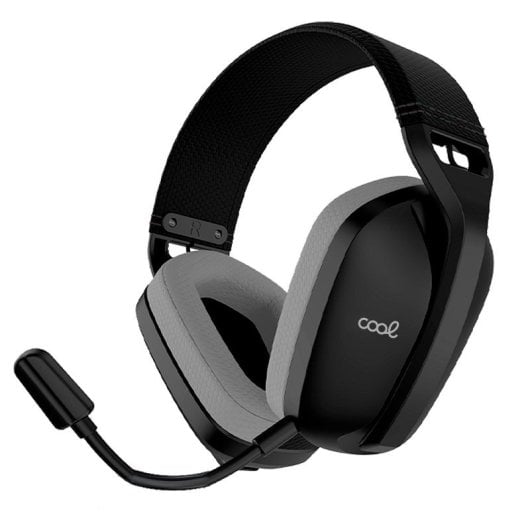 Casque Gaming Cool Newton Sans Fil Bluetooth avec Micro Détachable, Confort Optimal, Compatible PC/PS4/PS5, Noir - Neuf