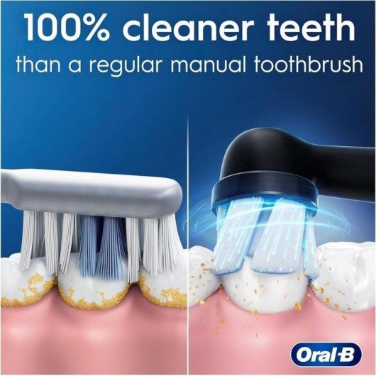 Oral-B iO 2 Adulte Brosse à dents rotative Noir - Neuf