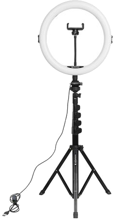 Agfa Photo Realiview ARL11XL - Ring Light and Adjustable Tripod