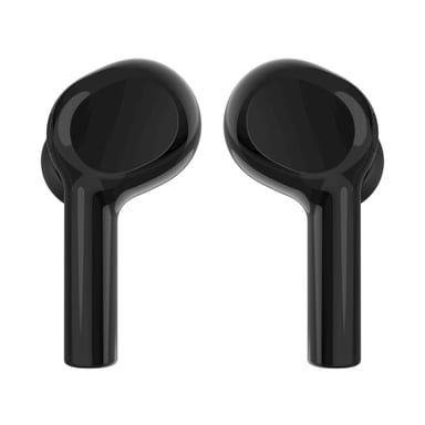 Belkin Écouteurs True Wireless SoundForm Freedom (Localiser d'Apple, écouteurs Bluetooth avec étui de recharge sans fil, certification IPX5 avec basses profondes, pour iPhone et Android, noirs)