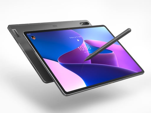 Tablet táctil - LENOVO P12 Pro - 12,6 2K OLED 120 Hz - QC Snapdragon 870 - 8 Go RAM - Almacenamiento 256 Go - 10 200 mAh - Android 11