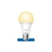Ampoule connectée Tapo WiFi Dimmable E27 Blanc 2700K 220V-240V 50/60 Hz Équivalent 60W 2.4 GHz IEEE 802.11b/g/n classe énergétique E