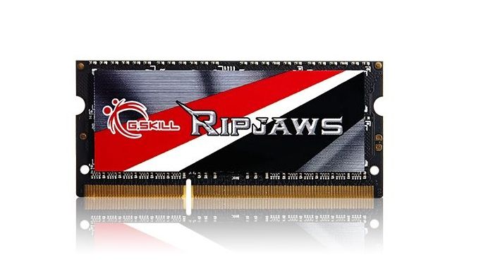 Memoire portable Gskill Ripjaws SO DIMM DDR3 PC3 12800 8 Go 1600 Mhz CAS 9 Neuf - vue 2