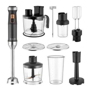 Mixeur plongeant 7 en 1 - SENCOR - SHB6552BK - 1500 W - Noir