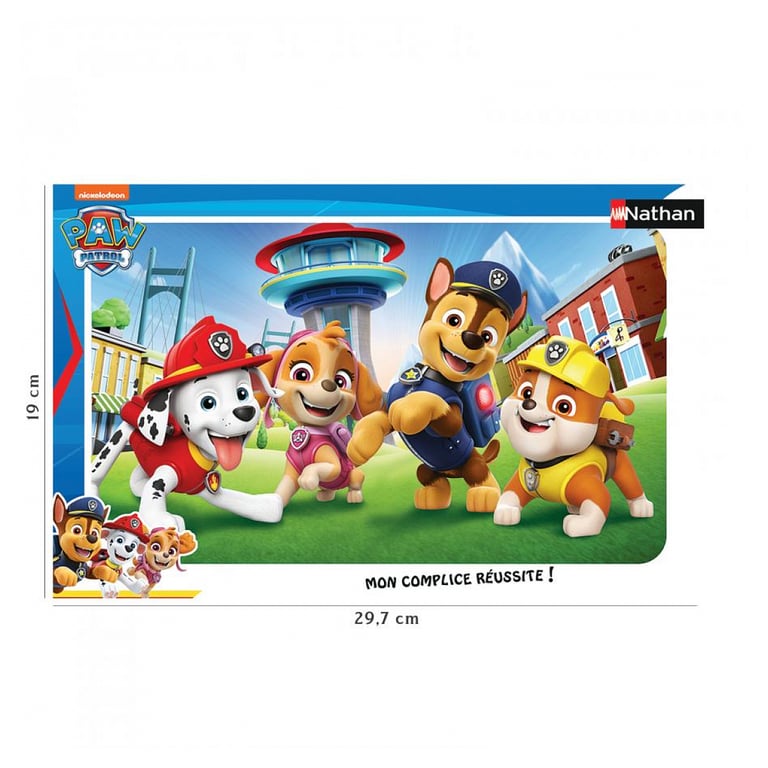 Puzzle Cadre 15 pièces : Les chiots de la Pat?Patrouille Paw Patrol Ravensburger Nathan - vue 9