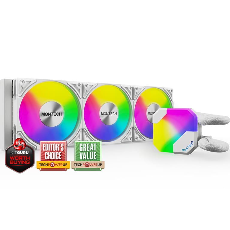 Montech Modèle du produit : Kit Watercooling AIO HyperFlow RGB 360mm Neuf