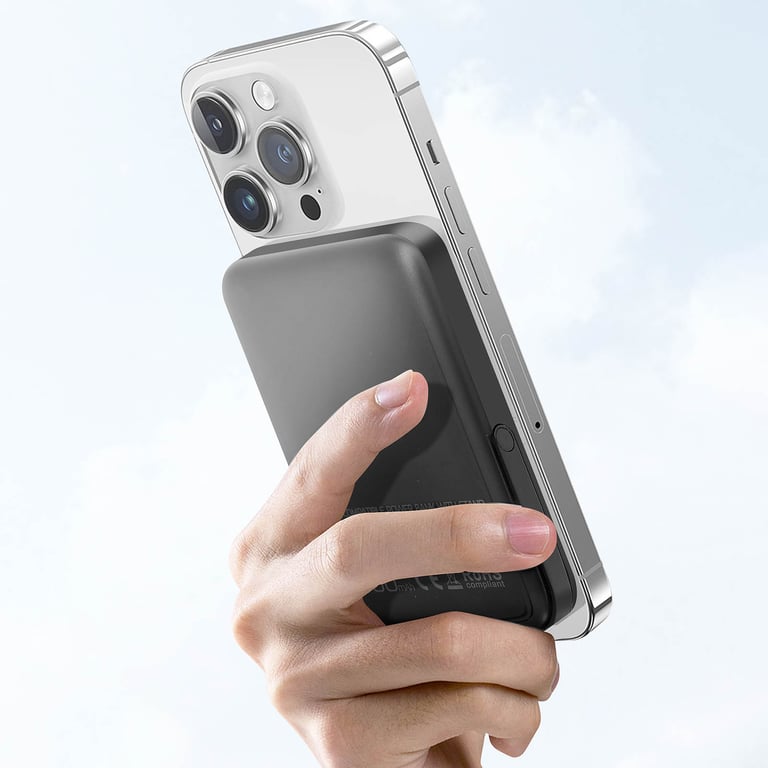 Batterie Externe MagSafe 5000mAh + USB C Béquille Support Vidéo Neuf - vue 2