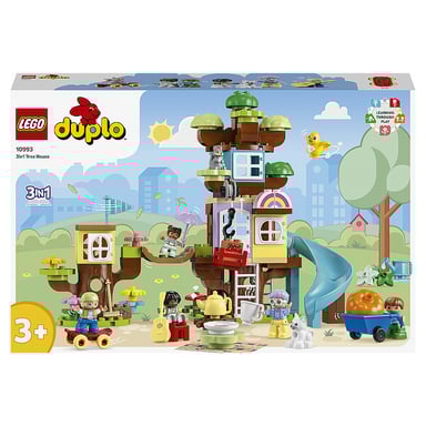 LEGO Duplo 10993 - Casa del árbol 3 en 1 para pequeños aventureros