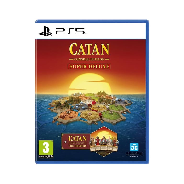 Jeu CATAN Super Deluxe Edition PS5 En boîte Mode en ligne - vue 2