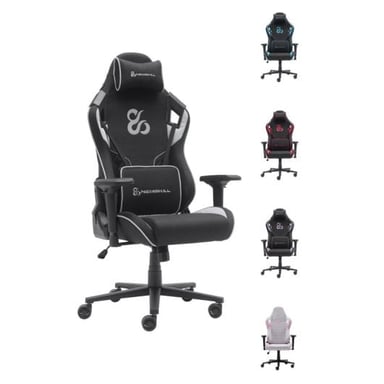 Sedia Gaming Newskill Takamikura V2 Blu - Comfort Professionale, Design Elegante, Inclinazione 180°, Cuscini Cervicale e Lombare