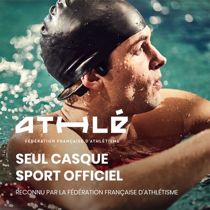 Shokz OPENSWIM Casque Sans fil Minerve Sports Noir - Neuf
