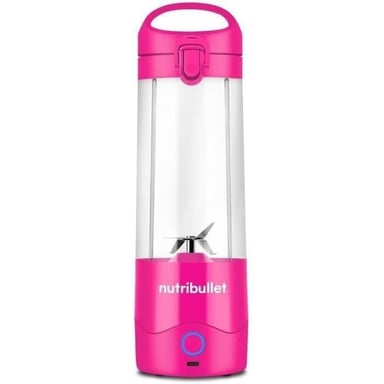 Batidora portátil - NUTRIBULLET - NBP003BP - 100 W - Vaso 475 ml - Sin BPA - Rosa