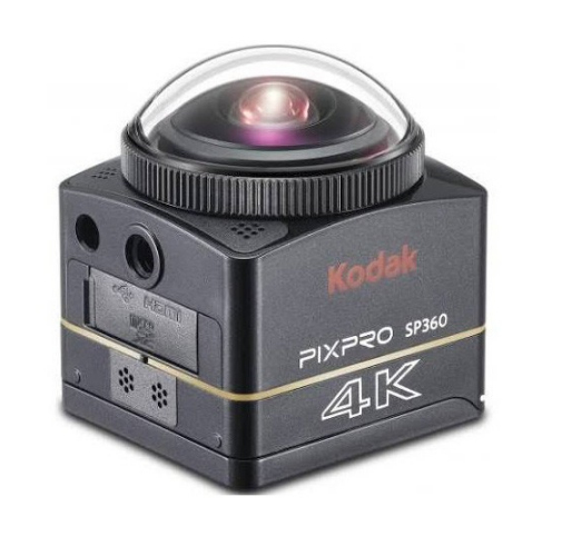 Kodak PIXPRO SP360 4K Extreme Pack caméra pour sports d'action 12,76 MP Full HD CMOS 25,4 / 2,33 mm (1 / 2.33 ) Wifi 102 g - Excellent état