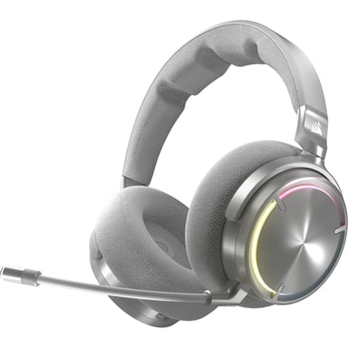 Corsair VIRTUOSO MAX WIRELESS, Silver Casque Sans fil À la main Jouer Bluetooth Charbon