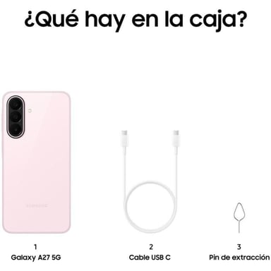 Samsung Galaxy A27 5G 6GB 128GB 6.7'' Rosa Claro