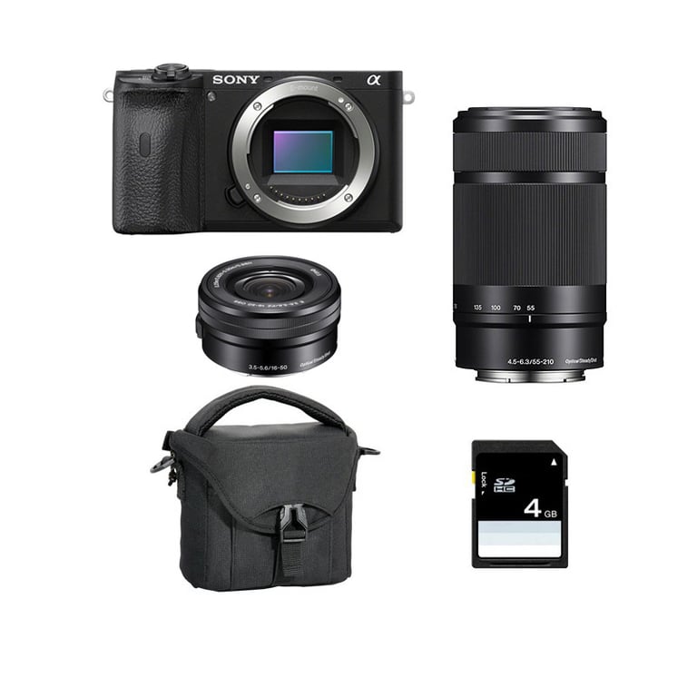 SONY ALPHA 6600 + 16 50 + 55 210 Garanti + Sac + SD 8 Go - vue 2