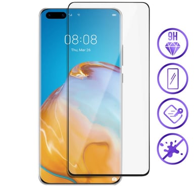 Film Verre Trempe pour ''HUAWEI P40 Pro+'' Incurve 3D Ecran Incassable 9H+ Protection 0,33mm Transparent