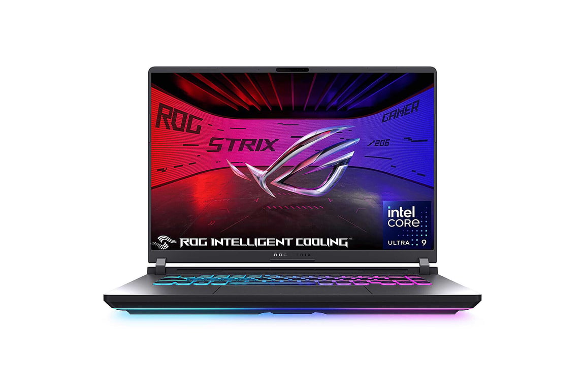 PC Portable Gamer ASUS ROG Strix G16 Win 11 16 WQXGA 240Hz RTX 5070Ti 12Go Intel Core Ultra 9 275HX RAM SSD - vue 10