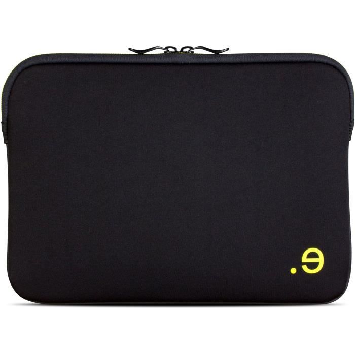 Housse en cuir véritable Saffiano pour MacBook Pro, MacBook Air & MacBook  Pro Retina 13 pouces, Minuit Noir