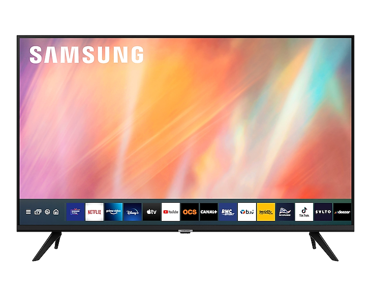 Samsung UE65AU7025KXXC TV 165,1 cm (65") 4K Ultra HD Smart TV Wifi Noir,  Gris - Samsung
