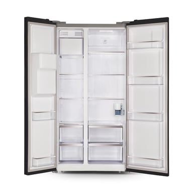 Schneider SCUS556NFGL-BE - Réfrigérateur Multiportes 556L Noir