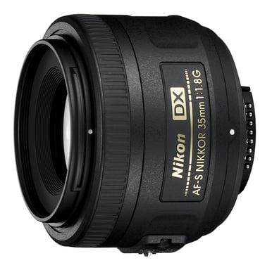 Nikon AF-S DX NIKKOR 35mm f/1.8G SLR Objetivo ancho Negro