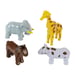 Animaux magnétiques - KLEIN - 0065 - 4 grands animaux Funny Puzzle, boîte ouverte - 16 pieces - Des 12 mois
