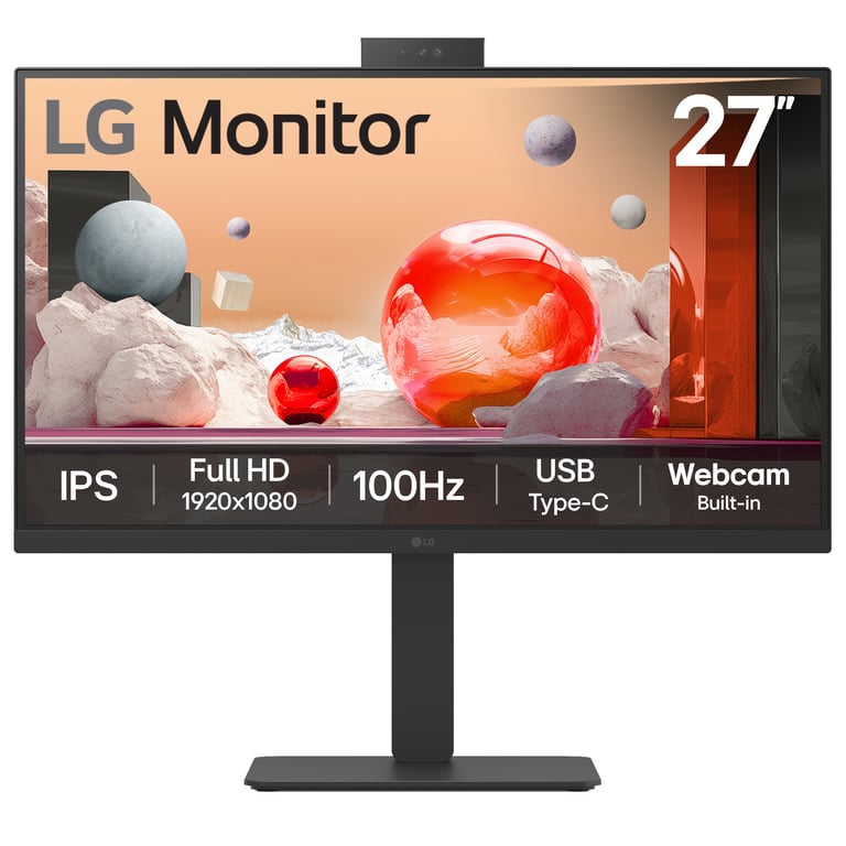 LG 27BA850 B.AEK écran plat de PC 68 6 cm 27 1920 x 1080 pixels Full HD Neuf