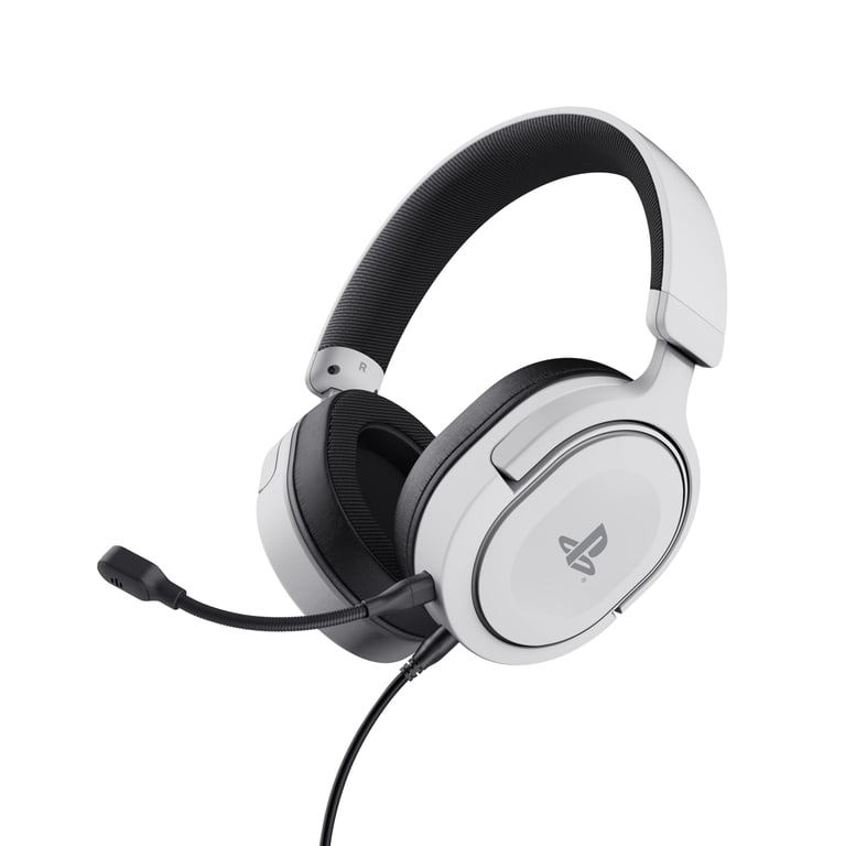 Trust GXT 498 Forta Casque Avec fil Arceau Jouer Noir, Blanc - Neuf