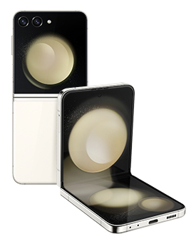 Galaxy Z Flip5 (5G) 256GB, Crema, Desbloqueado