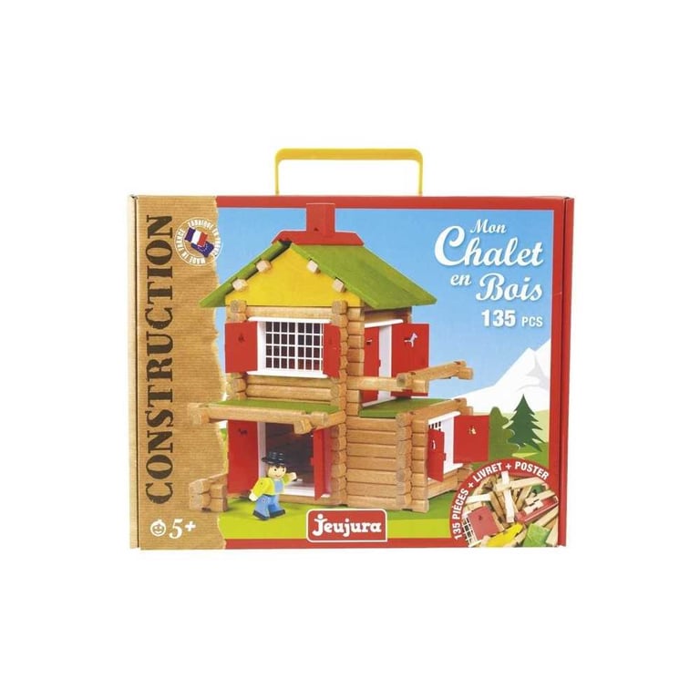 Mon Chalet En Bois 135 Pièces Jeujura Le Jouet - vue 8