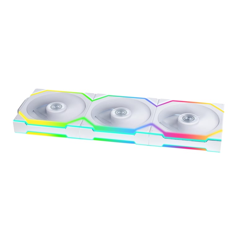 Lian Li Uni Fan SL Wireless 120 Reverse Blade Pack de 3 - vue 3