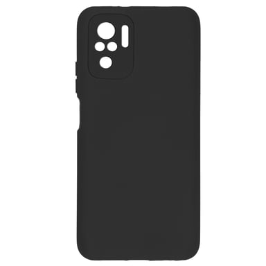 Coque pour Xiaomi Redmi Note 10 et 10s Semi-rigide Soft Touch Fine Noir