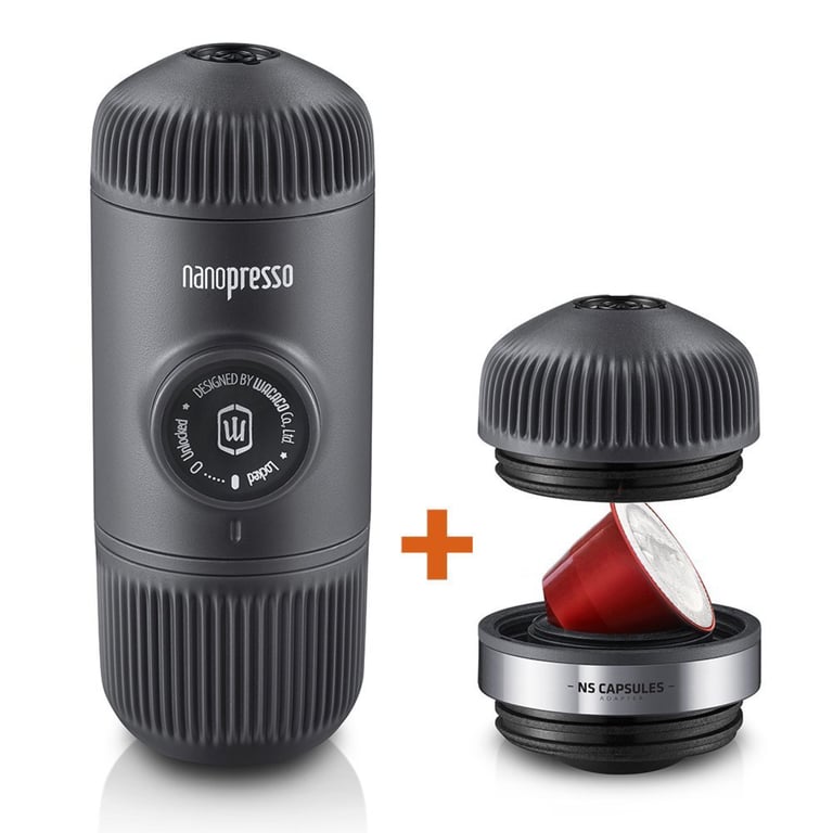 Machine à Café Espresso Portable Nanopresso + NS Adapter WACACO