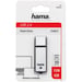 Hama Fancy 128GB USB 2.0 lecteur USB flash 128 Go USB Type-A Noir, Argent