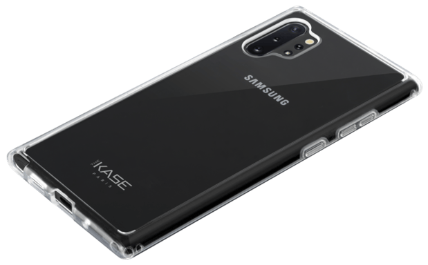 Coque hybride invisible pour Samsung Galaxy Note10+, Transparente