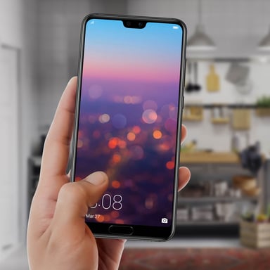 Écran LCD Huawei P20 Bloc Complet Tactile Compatible - noir