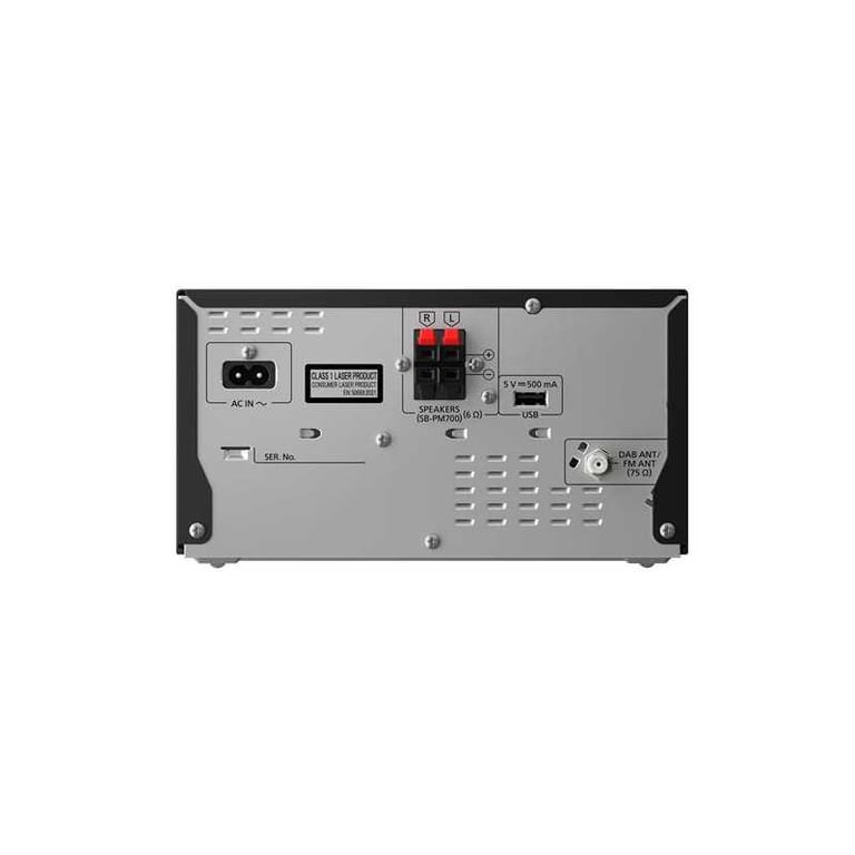 PANASONIC Micro chaîne CD SC PM702EG K - vue 5