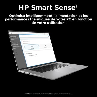 HP ZBook Studio G11 Intel Core Ultra 7 165H 40,6 cm (16'') WUXGA 16 GB DDR5-SDRAM NVIDIA RTX 3000 Ada Wi-Fi 7 (802.11be) Windows 11 Pro AI Workstation, AI PC