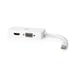 Nedis CCGP37466WT02 Adaptador gráfico USB Blanco