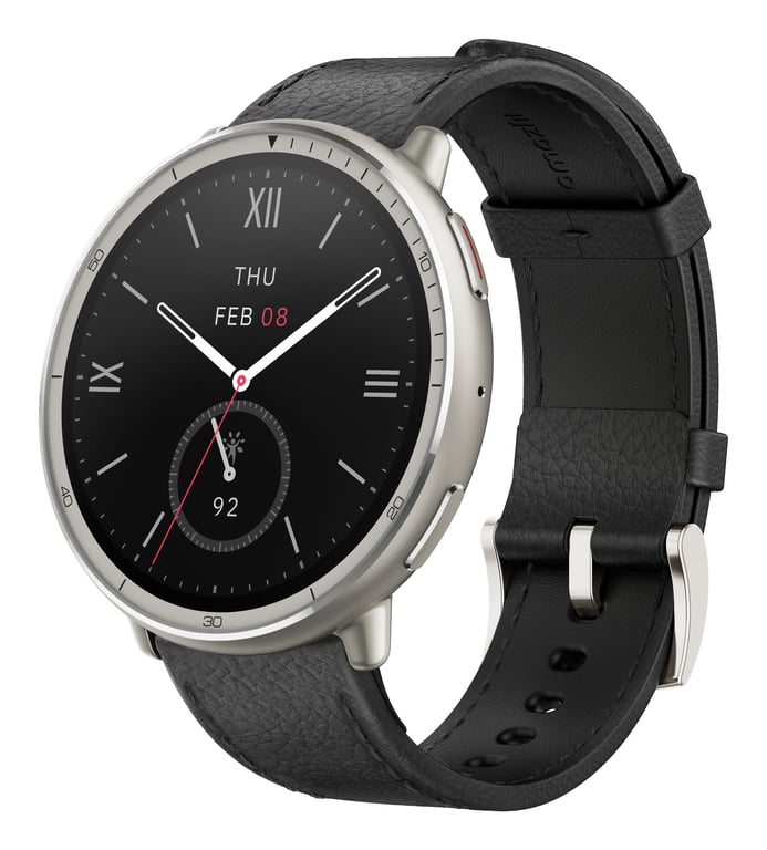 Amazfit W2433EU1N smartwatche et montre de sport 3 35 cm 1.32 AMOLED Numérique 466 x 466 pixels Écran tactile - vue 3