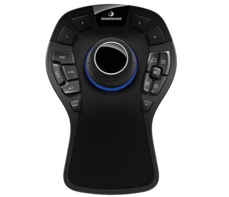 3dconnexion 3dx-600043 Spacemouse Pro Cablato Usb Mouse Per Disegno 3d Cad